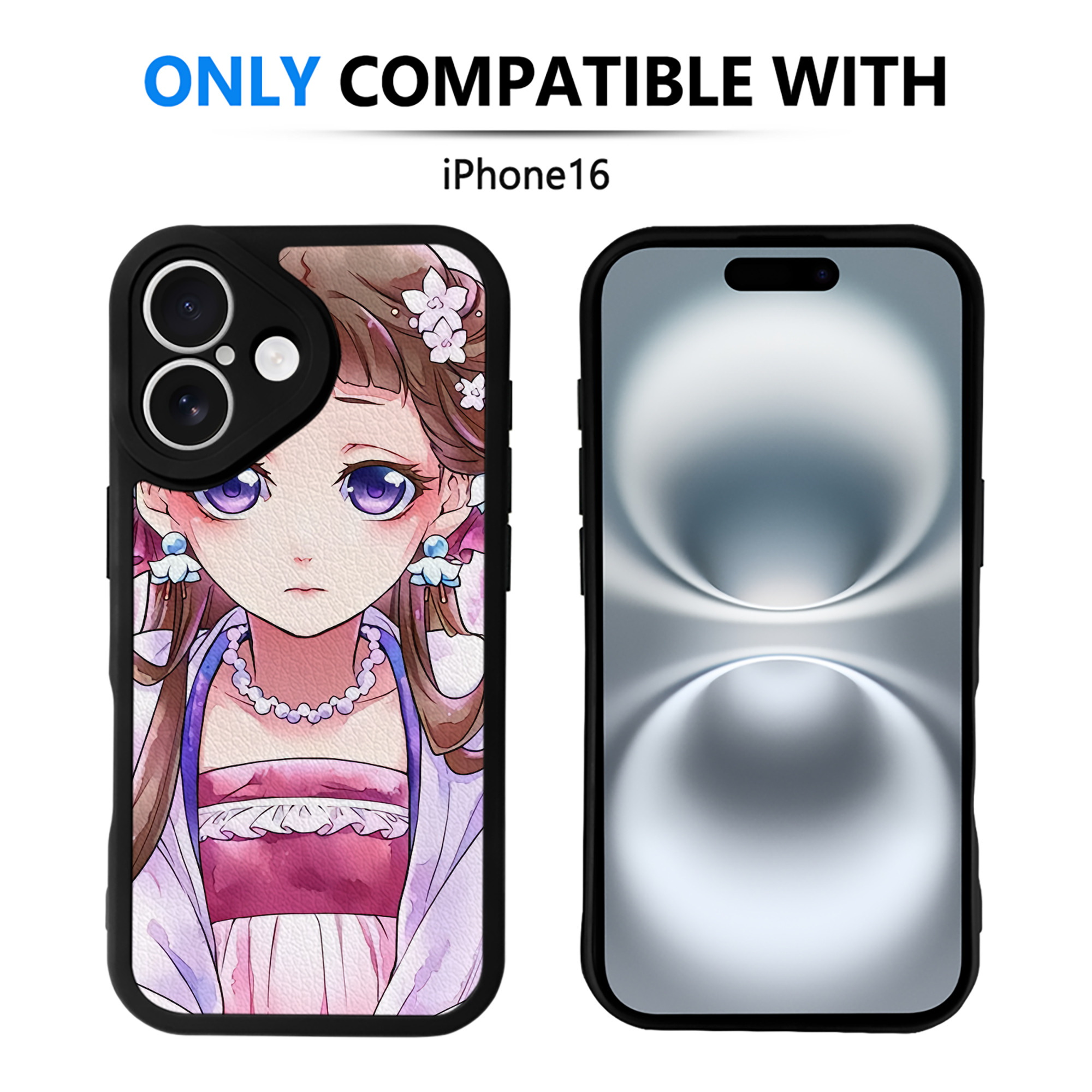 薬屋のひとりごと The Apothecary Diaries 【iPhone 16シリーズ対応】シリコンスマホケース（レザー調） 材質：シリコン